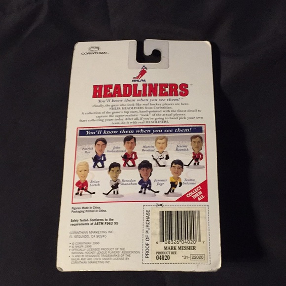 Mark Messier NHLPA Headliner Bobblehead - Picture 5 of 5